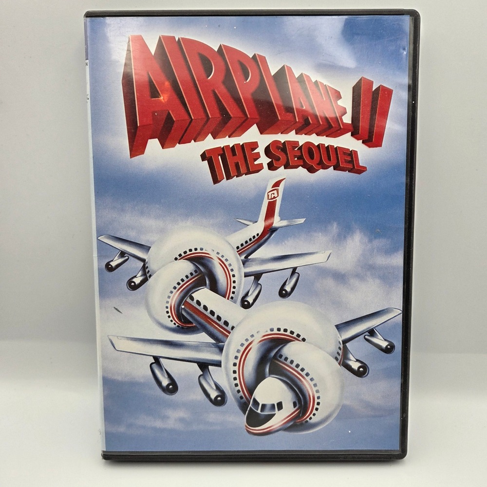 Airplane II The Sequel DVD 1982 Widescreen Comedy Robert Hays William Shatner